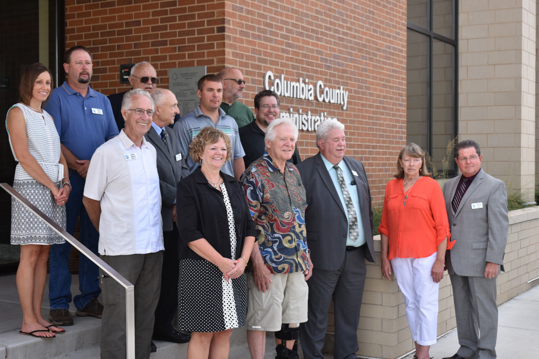 Columbia County dedication panel